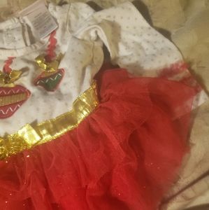 baby girl christmas dress size 12 months